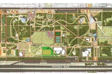 На частной земле в парке Победы построят детский центр